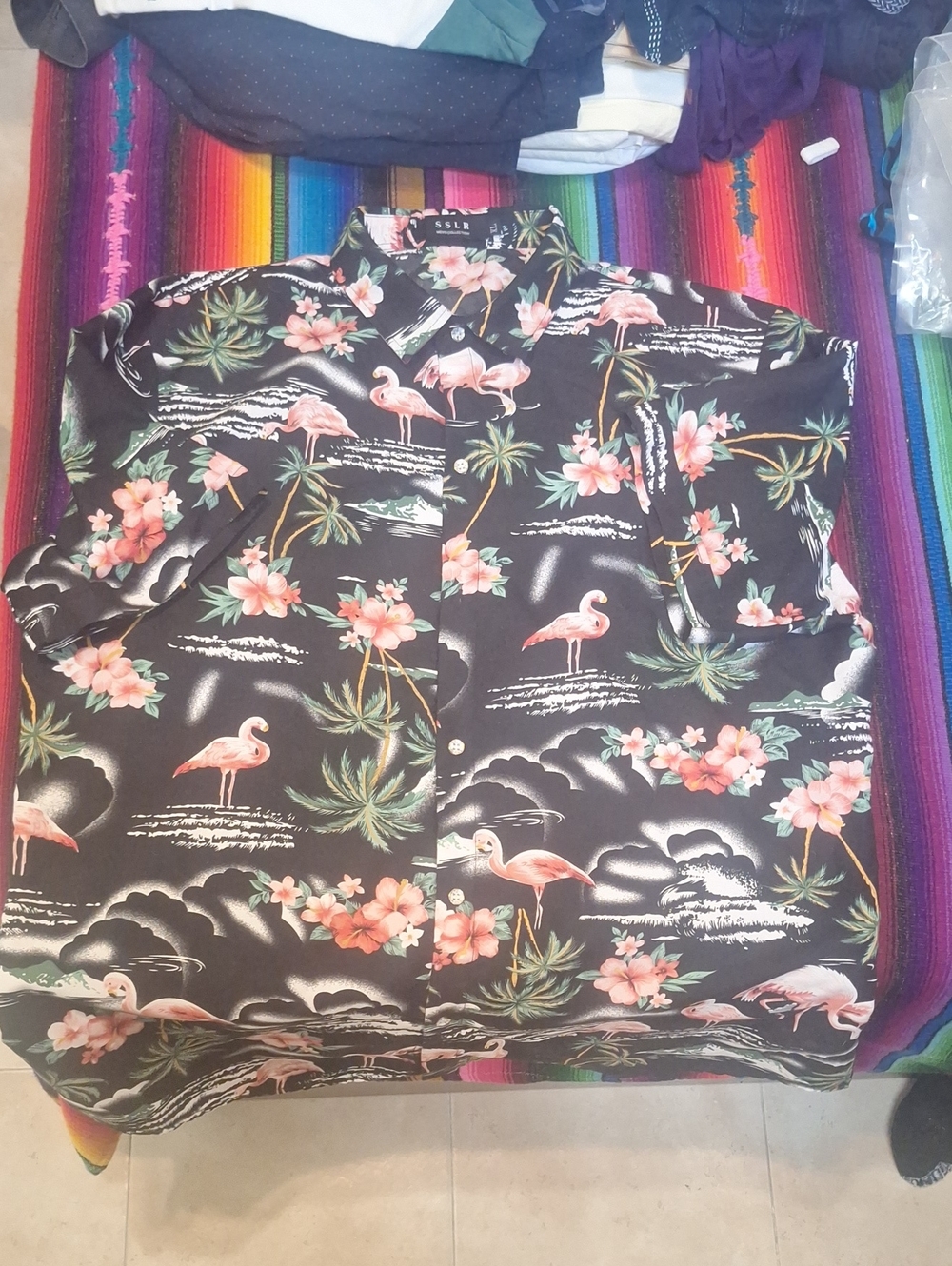 SSLR Mens XL Hawaiian shirt
